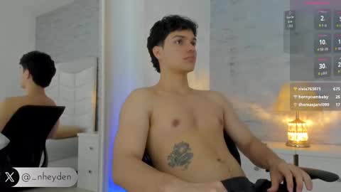 Noah Heyden online show from February 21, 8:49 pm