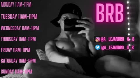 alejo online show from January 23, 2:44 am