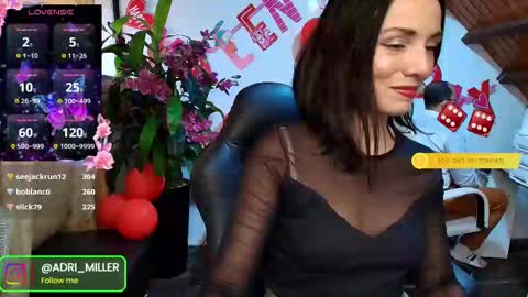 Snapshot of adri_miller chatting on February 14, 1:51 pm adri miller online show from February 14, 1:51 pm