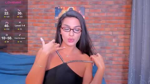 Adriana online show from October 22, 1:09 am