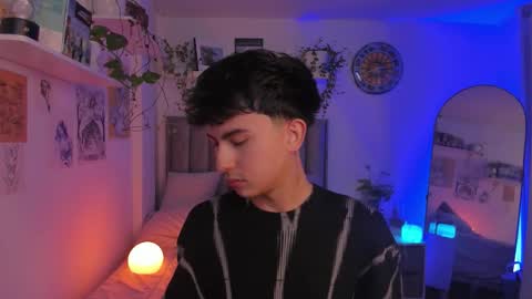 Snapshot of aidan_hale chatting on October 6, 2:18 am A H online show from October 6, 2:18 am