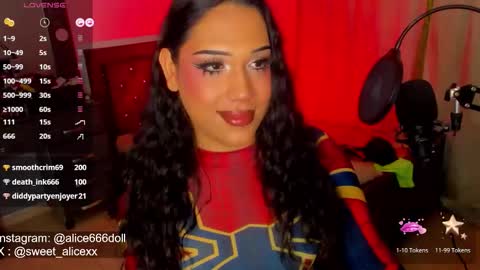 NEW ACCOUNT  ALICE  online show from January 16, 6:17 pm