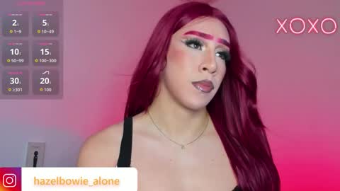 Hazel Bowie online show from November 23, 11:25 pm