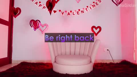 Snapshot of amaisinclair chatting on February 16, 5:59 am Amai Sinclair online show from February 16, 5:59 am