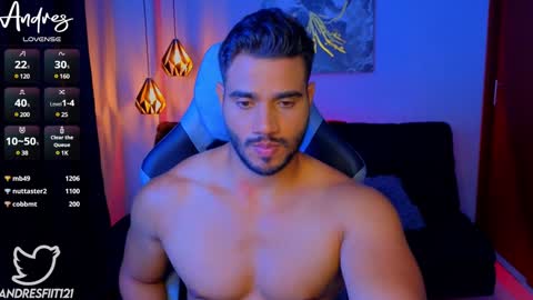 Snapshot of andresfiit chatting on January 24, 7:08 am Andres online show from January 24, 7:08 am