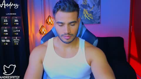 Snapshot of andresfiit chatting on February 7, 3:13 am Andres online show from February 7, 3:13 am