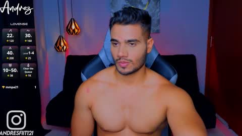 Snapshot of andresfiit chatting on January 17, 4:49 am Andres online show from January 17, 4:49 am