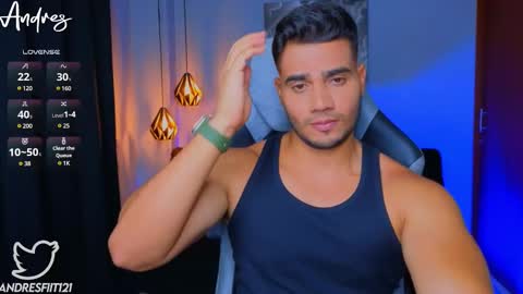Snapshot of andresfiit chatting on March 2, 7:10 am Andres online show from March 2, 7:10 am