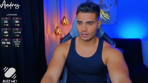 Snapshot of andresfiit chatting on February 23, 5:12 am Andres online show from February 23, 5:12 am