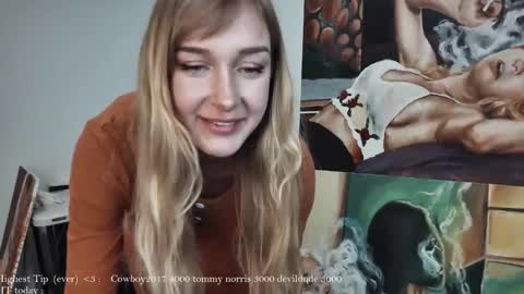 ArtistGirly online show from June 7, 2:39 am