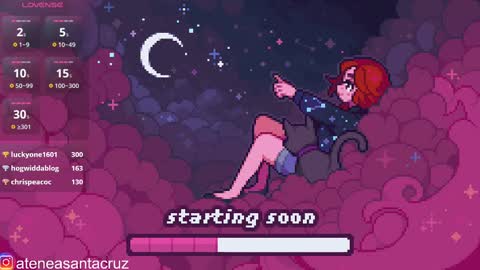 Atenea  online show from March 1, 4:15 am