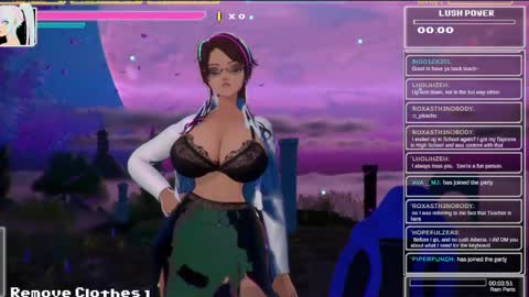 Athena Airis online show from April 22, 9:11 pm