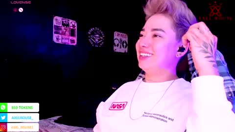 Axel Rouse online show from October 8, 5:30 pm