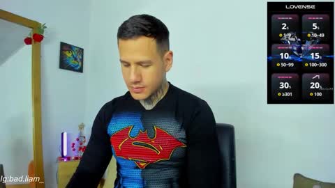 Liam online show from December 21, 2:07 am