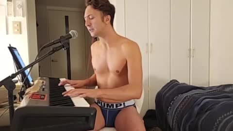 BareBritPianist online show from October 17, 4:44 pm