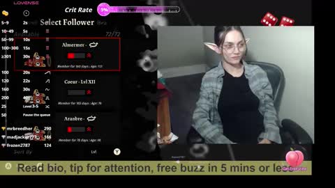 Bex Black online show from February 24, 11:19 pm