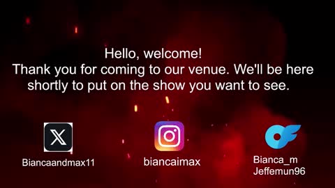 bianca and maxwell online show from March 22, 11:20 pm