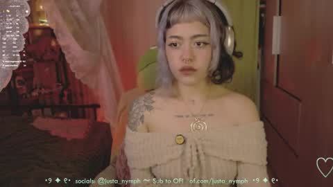   Im Nym  Justa nymph on twitter and IG online show from June 7, 12:49 am