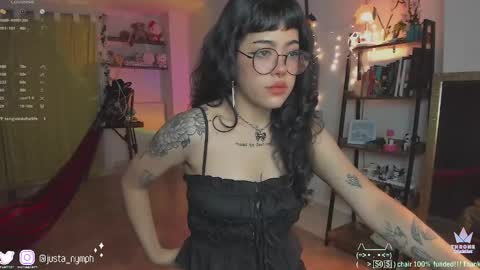   Im Nym  Justa nymph on twitter and IG online show from February 3, 3:09 am