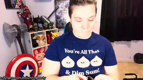 Snapshot of bouncinbooty chatting on February 21, 2:38 pm Pumpkin Butt online show from February 21, 2:38 pm
