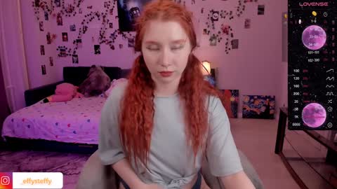 Snapshot of callmeeffy chatting on February 26, 1:03 am Effyblonde follow my telegram channel for more content3 online show from February 26, 1:03 am