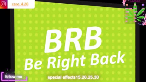 Caro Fisher online show from September 28, 4:16 pm