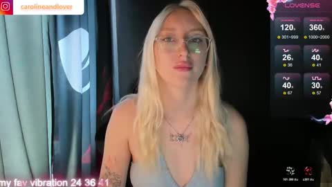 Caroline and Lover online show from November 24, 11:42 am