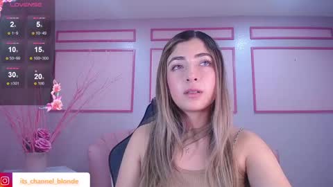 Snapshot of channel_blonde_a chatting on January 31, 7:29 pm channel_blonde_a online show from January 31, 7:29 pm