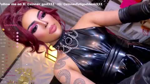 Snapshot of cherryharper chatting on October 9, 7:47 am THE ALPHA GODDESSOFSEXUALDESIRE online show from October 9, 7:47 am