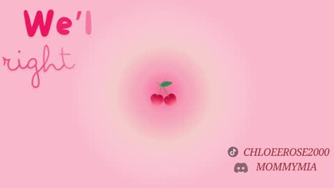 ChloeeRose online show from January 26, 11:06 am