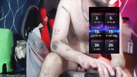 CoffeeandCum online show from October 17, 3:10 am