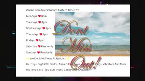 Daddy  Princess online show from January 7, 12:45 am