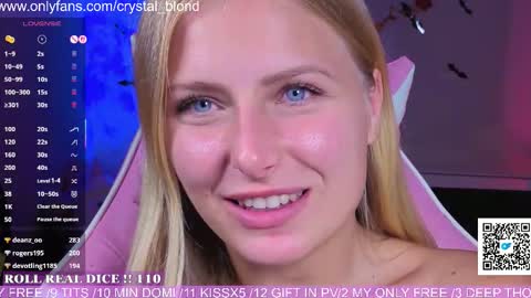 Crystal online show from October 11, 12:15 am