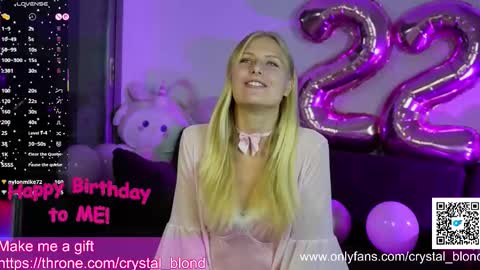 Crystal online show from November 17, 9:17 pm