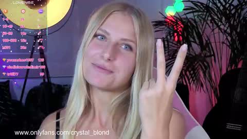 Crystal online show from September 29, 8:30 pm