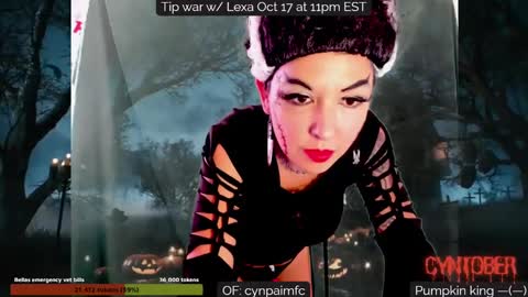 Cynpai online show from October 16, 8:29 pm