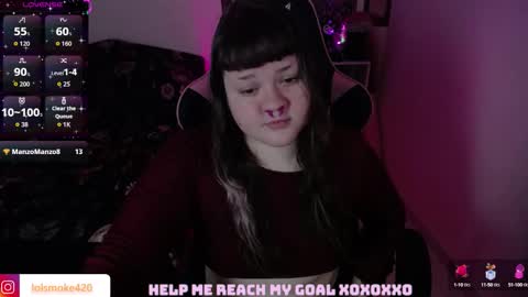 Snapshot of destroyall420 chatting on October 4, 8:12 am Lola Bdsm and fries online show from October 4, 8:12 am