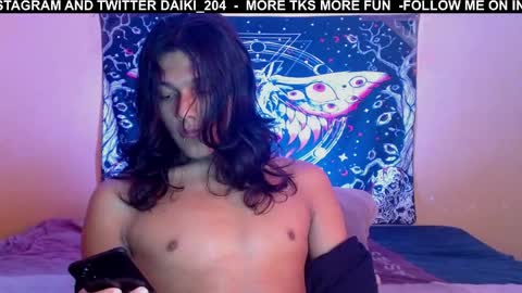 daiki sx online show from April 3, 9:00 pm