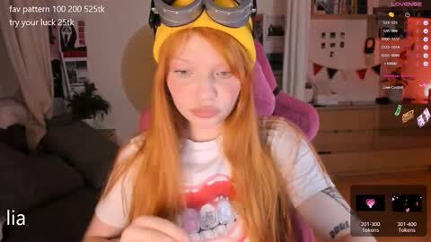 my name is Lia online show from October 20, 9:31 pm