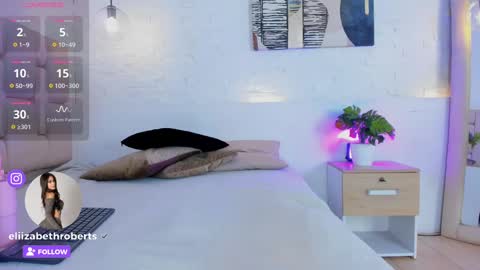 Snapshot of eliizabeth_roberts chatting on February 12, 10:14 am E L I I Z A B E T H online show from February 12, 10:14 am