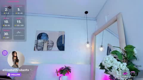 Snapshot of eliizabeth_roberts chatting on February 19, 7:28 am E L I I Z A B E T H online show from February 19, 7:28 am