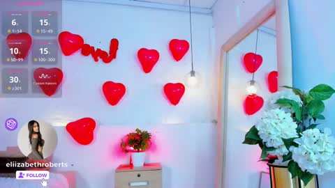 Snapshot of eliizabeth_roberts chatting on February 15, 7:49 am E L I I Z A B E T H online show from February 15, 7:49 am