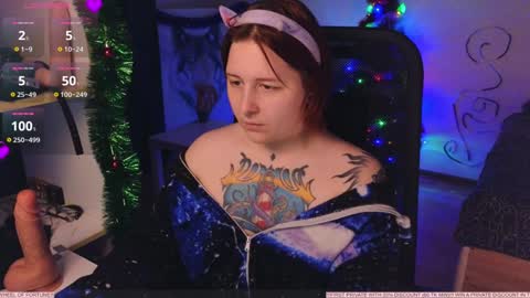 Snapshot of foxgirlandmerguis chatting on December 21, 12:38 pm Belinda online show from December 21, 12:38 pm