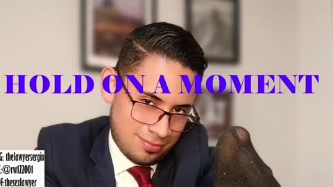 SERGIO THE SEX LAWYER online show from January 8, 7:03 pm