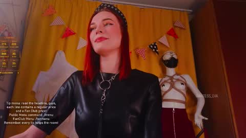 Eva online show from October 29, 5:15 pm