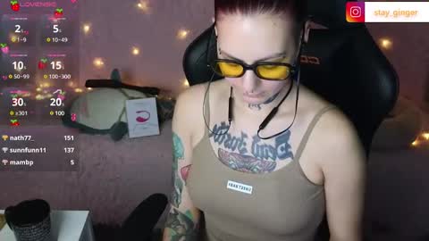 Ginger online show from March 10, 10:28 am