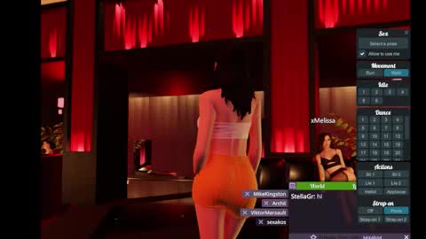 Stella online show from October 2, 11:14 pm