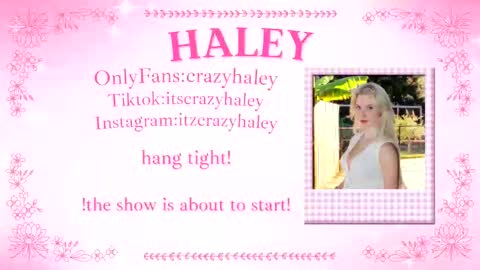 Haley online show from January 12, 12:34 pm