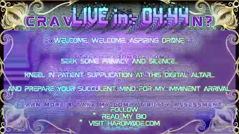 B0ne Daddy Bonesaw Real-Life College of Whispers Bard   mindfuck brainwash hypno cerebral sensual  online show from May 8, 8:36 pm