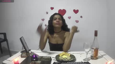 Snapshot of helia_n_amy chatting on February 15, 5:30 am Helia Transfem and Amy online show from February 15, 5:30 am
